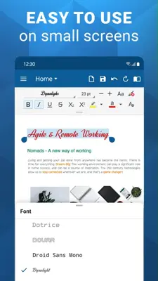 OfficeSuite + PDF Editor android App screenshot 4